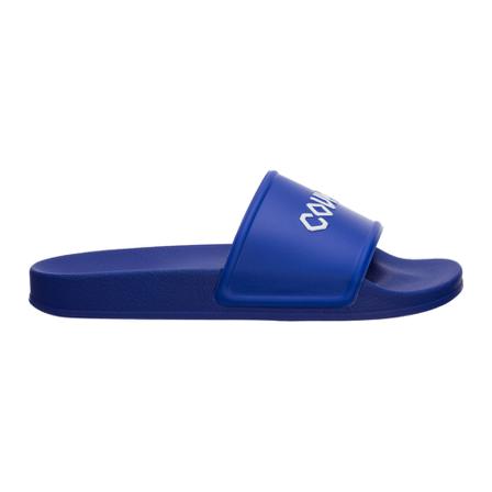 Marcelo Burlon men& slippers Sandalen rubber County , Blauw , Heren , Maat: 45 EU
