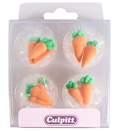 CACAS Kakepynt Gulrot 12stk