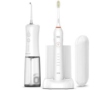 PureSense PSSN550W - Sonisk eltandborste med UV-rengörare & flosser