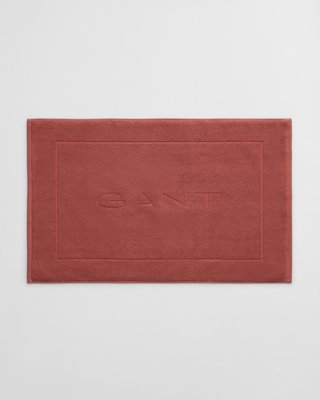 GANT - Baderomsmatte i bomullsfrotté 50x80cm faded brick