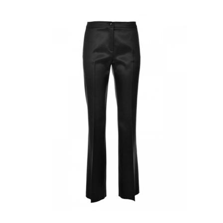 Etro, Straight Trousers Zwart, Dames, Maat:S