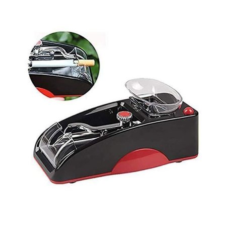 (Rød) Elektrisk cigaretrullemaskine - Høj kvalitet