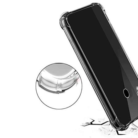 Samsung Galaxy A40 - Tjocka H rn St tt ligt Skal FLOVEME Transparent/Genomskinlig