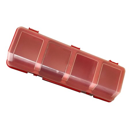 Stor Transparent Förvaringslåda i Plast för Kosmetika