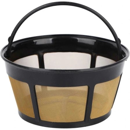 Kaffefilter Universal Permanent Kaffefilter Genanvendeligt Kaffenet Kurvkop, Kaffefilter Fint Net, Genanvendeligt Kaffefilter