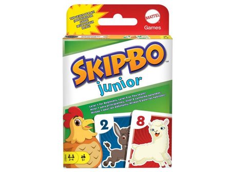 MATTEL Skip Bo junior - Lyreco - Skola och förskola - Lekmaterial - Spel - Från 5 - 6 år