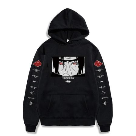 Aikuiset Uchiha Itachi huppari Pariskunnat Naruto Anime printed Topit Cosplay-hupulliset lahjat S