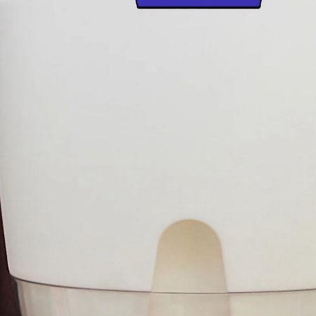 Stor gennemsigtig selvvandende dobbeltlags blomsterpotte til altan hvid