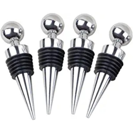 Vinstop - Vinflaskeprop - Vinbeskytter, Genanvendelige Vinkorker Fo