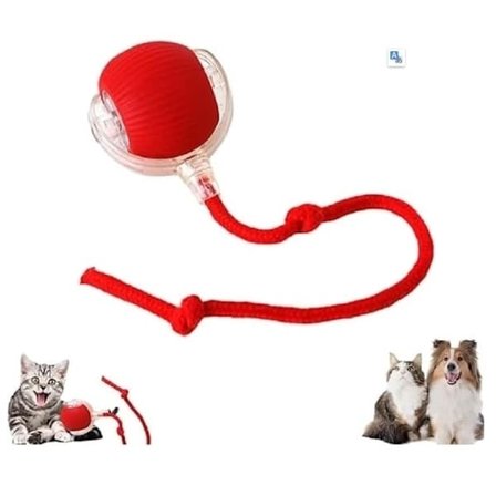 360° Smart Tyggeball for Hunder og Katter – Interaktiv Leke for Trening og Lek, Rullende Ball for Aktivering av Dyr_qq