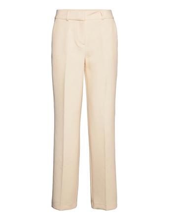 Slfrita Mw Wide Pant Birch B Grey Selected Femme