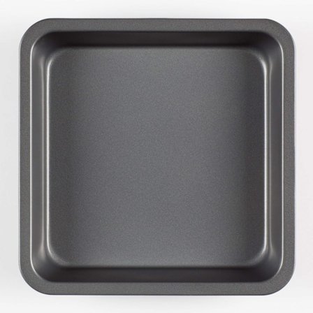 Non-stick fyrkantig kakform, 22 x 22 x 4,6 cm