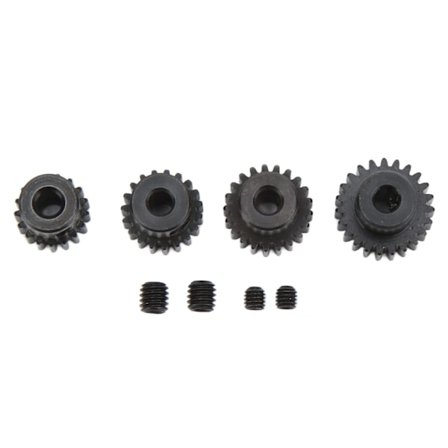RC Motor Gear Sæt Bærbar RC Modelbil Universal Motor Gear 17T 19T 21T 23T RC Tilbehør til 1 10 Skala Modelbiler