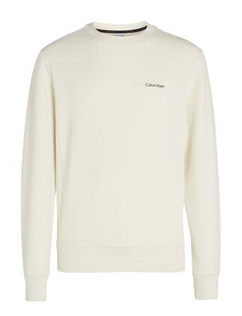 Micro Logo Repreve Sweatshirt Calvin Klein Cream
