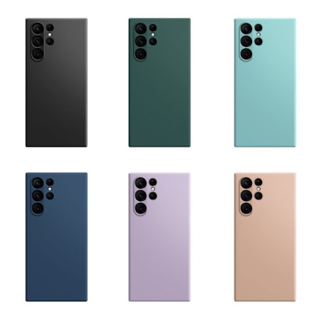 SKALO Samsung S24 Ultra Ultratynd TPU-skal - Vælg farve