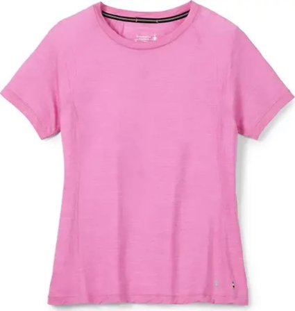 Smartwool Women's Merino Sport Ultralite Short Sleeve Women Short sleeved fitness sweater Pink L