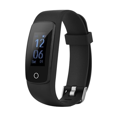 Smart Armbånd OLED Display Vandtæt Fitness Tracker Armbånd til iOS Android