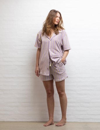 Bongusta Naram Gym Shorts - Purple - L/XL