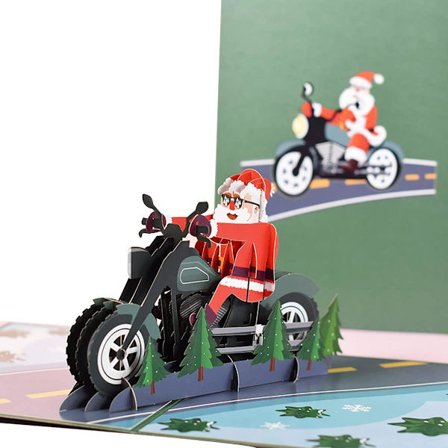 3D Pop-up julekort Håndlagde julekort for