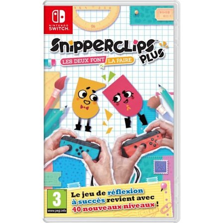 Snipperclips Plus - The Two Make a Pair • Nintendo Switch-spil