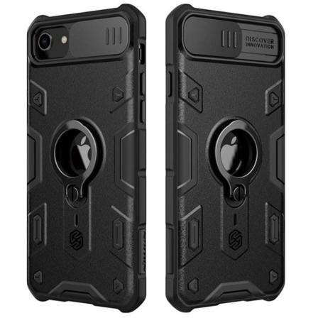Støtsikker etui til iPhone 8 med ringholder Nillkin Black