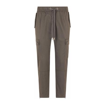Dolce & Gabbana Tapered Byxor grå, Herr Byxor, Herr, Storlek: M