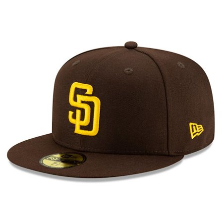 Herr New Era Brown San Diego Padres Authentic Collection On-Field 59FIFTY Fitted Hat