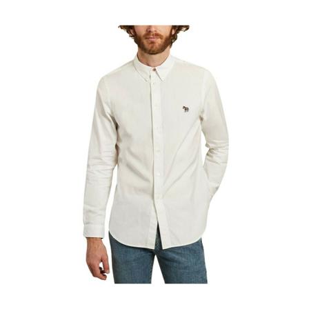 PS By Paul Smith Zebra shirt Hvid, Herre Skjorter