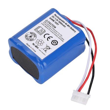 7,2 volt 2,5 Ah 2500 mAh Ni MH batteri for iRobot Roomba Braava 380 380T høy kvalitet