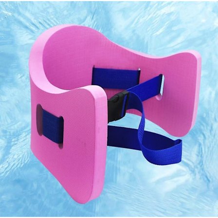 Svømming flytebelte voksen svømmebelte oppdrift rygg flytende kraft flytebelte (blå M)-WELLNGS