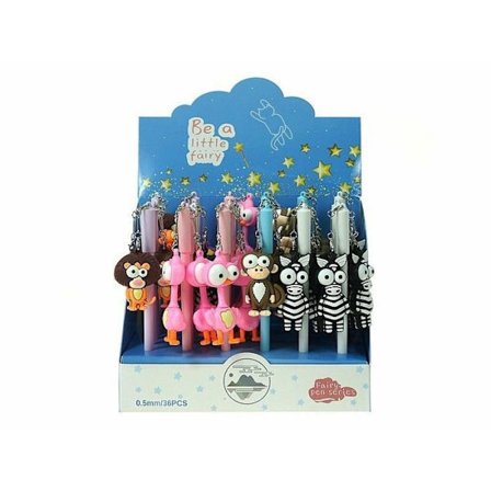 Stift - pennset - Teka Stylo 3D Gelpen Djur (36 stycken)