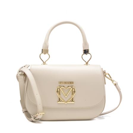 Moschino, shoulder bag Biały, Kobieta, Rozmiar: ONE Size