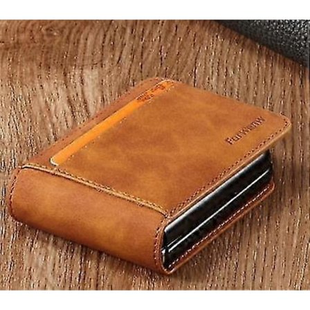 Lyxigt Skal för Samsung Galaxy Z Flip 5 Mjukt Läder Plånboksfodral med Korthållare kompatibelt Galaxy Z Flip 5 Stötsäkert Skydd