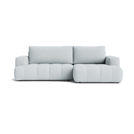 Dune chaiselong sovesofa, højrevendt - Aragon Krystal blå - 294x162x89 - Sofa, sovesofa, chaiselong