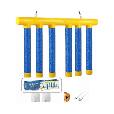 Refleks Udfordringsspil, Faldende Pinde Spil, Hånd-Øje Koordinationstræning - Perfekt_xx