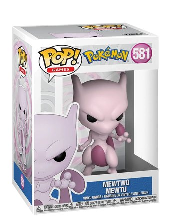Funko Pop Vinyl Pokemon Mewtwo Patterned Funko