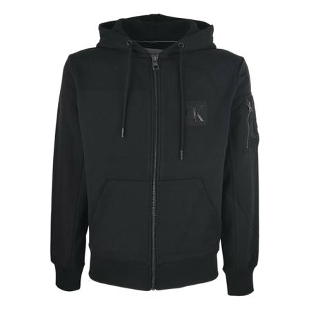 Calvin Klein Jeans, Sweatshirt Czarny, Mężczyzna, Rozmiar: S