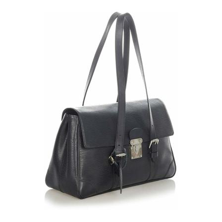Louis Vuitton Vintage Pre-owned Shoulder Bags Sort, Dame Vintage Tasker, Størrelse: ONE Size