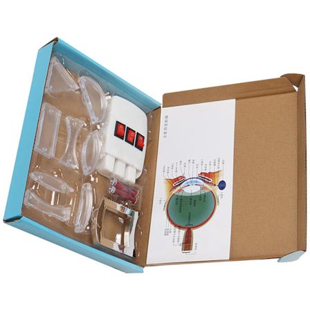 Fysisk labsett for refraksjons- og refleksjonseksperimenter med magnetiske koblinger og oppbevaringskoffert