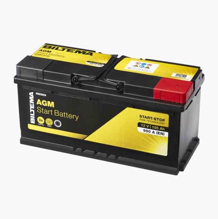 Startbatteri AGM 12 V 105 Ah