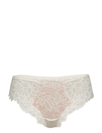 Shiloh Brazilian Sh R Truse Brief Truse Creme Hunkemöller