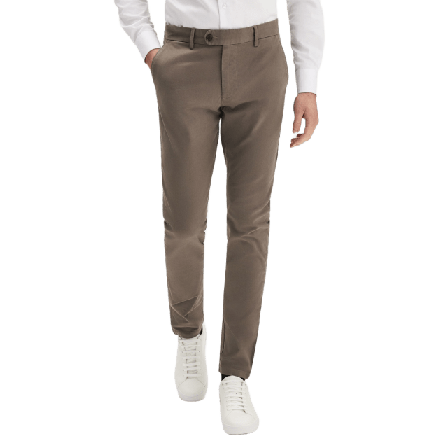John Henric Beige Chinos Soho Byxor Herr Brun 33