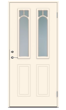 Swedoor Wagner Ytterdörr vit (S 0502-Y) 1980x888 mm, Dörrar