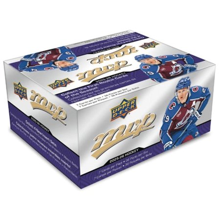 Upper Deck - Noir Trading Cards - NHL 2025-26 MVP Retail Box @ Hatstore