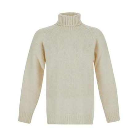 PT Torino, Turtleneck Sweater Biały, Mężczyzna, Rozmiar: XL