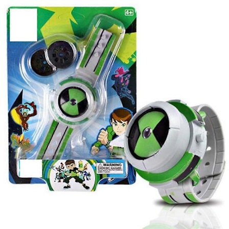 BEN 10 Projektorikello Alien Force Omnitrix Illumintator Ranneke Lasten Leikki Lelut Lahjat