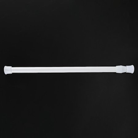 Teleskooppinen suihkutanko Suihkutanko Teleskooppitanko Tanko Suihku Valkoinen 30-50 cm