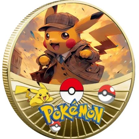 Uusi Pokemon Kultakolikko Metallisetti Pikachu Charizard Muistokolikko Vauva Pokemon Tähtitaivas Öljyvärimaalaus Kolikko Muistomitali