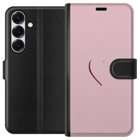 Kompatibelt Plånboksfodral till Samsung Samsung Galaxy S25 SoftPinkLove