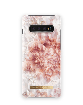 Female deksel, Hannalicious Galaxy S10+ Rose Quartz Crystal, iDeal of Sweden